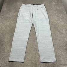 BYLT Pants Mens 33x31 Gray Kinetic Stretch Performance Chino Commuter Casual