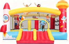 13x11FT Inflatable Bounce House Commercial Large Outdoor Bouncer w/Double Slides