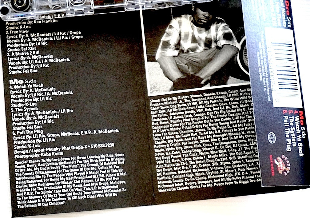 k-7leetha /　redeggz&hum g-rap G-Rap Dre-Mo / Watch Ya Back Tha Grope1 Mafiosos Lil Ric