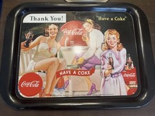 Coca-Cola Vintage Style Tray 1999 Have a Coke...
