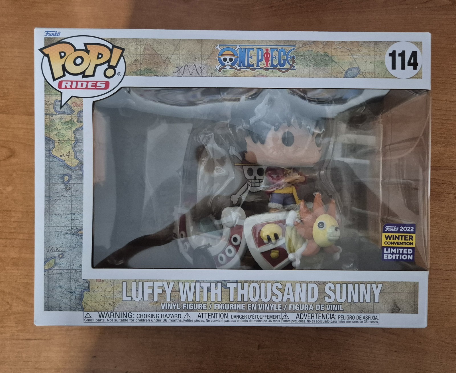 Funko POP! Luffy With Thousand Sunny #114 - One Piece