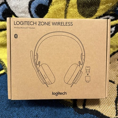 Logitech Zone Wireless Bluetooth Headset New Open Box