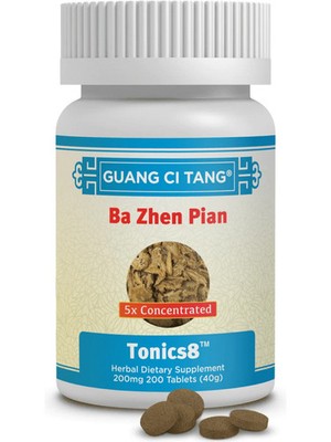 Guang Ci Tang Tonics8 Ba Zhen Pian 200ct Tablets TCM Qi Blood Tonic