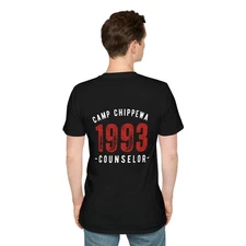 🖤1993 Camp Counselor 🏕️ Camp Chippewa, Addams Family T-Shirt, Unisex Shirt