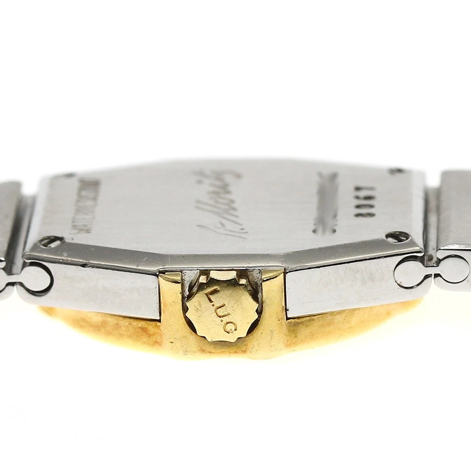 Reloj de cuarzo para dama Chopard St Moritz 25/8067 12P esfera blanca diamante_887298 Foto 4 de 4