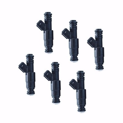 6 x 82lb 850cc Fuel Injectors For BMW M3 M5 M6 M7 V6 X5 Z3 Z4 L6 L7 High OHMS