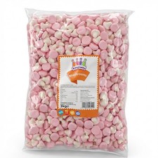 3kg Kingsway Mushrooms Bulk Bag Soft Foam Gummy Sweets Party Sharing Bag