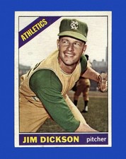 1966 Topps Set-Break #201 Jim Dickson EX-EXMINT *GMCARDS*