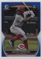 2023 Bowman Chrome Prospects Blue Refractor 42/150 Hector Rodriguez #BCP-95 19ed