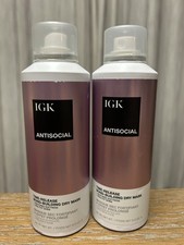 SET OF 2 IGK Antisocial Time Release Bond Building Dry Hair Mask