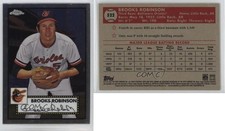 2021 Topps Chrome Platinum Anniversary Brooks Robinson #522 HOF