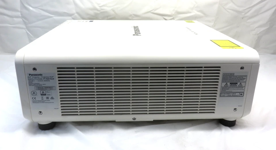 PANASONIC RZ670 WUXGA Laser Projector PT-RZ670LW, NO LENS, FOR PARTS/REPAIR - Image 4 of 4