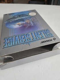 Nintendo NES Silent Service, OVP, Anleitung, Komplett