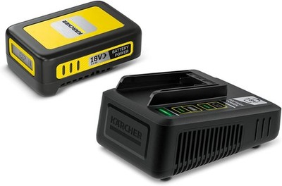 Kärcher 2.445-062.0 Starter Kit Battery Power 18/25 mit Ladegerät 18 V/2,5 Ah 