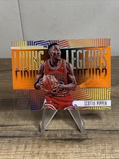 Scottie Pippen Living Legends Orange 2019-20 Illusions Basketball #1 Bulls