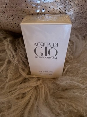 Giorgio Armani Acqua Di Gio 3.4 oz Men's Eau De Toilette Spray - New & Sealed