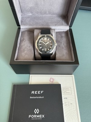 Formex Reef Taucheruhr, 42mm, Silbernes Zifferblatt, COSC Chronometer