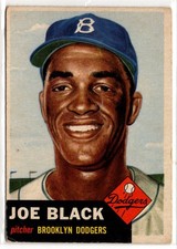 1953 Topps Joe Black #81