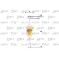 Valeo Kraftstofffilter Leitungsfilter Passend FüR Abarth Ritmo Alfa Romeo 33 6