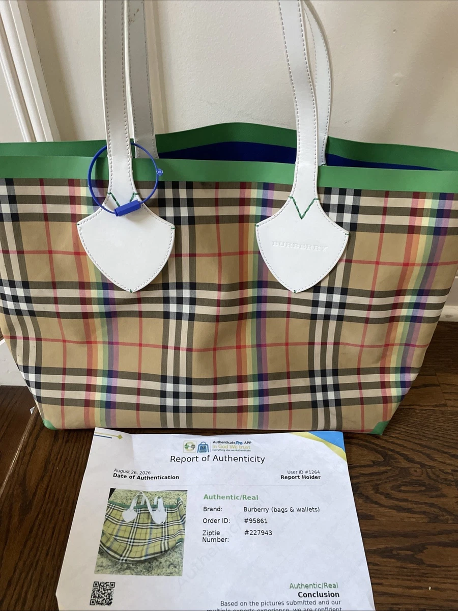 Burberry Tote Green Bags & Handbags for Women for sale | eBay