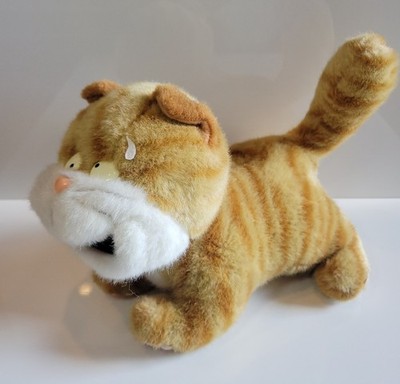 What's Michael? Vintage Plush Cat - Japanese Comic Kobayashi Sun Arrow Anime 80s