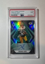 2020 Panini Phoenix - Rookies Jordan Love #104 Green Autographs /10 (AU, RC)