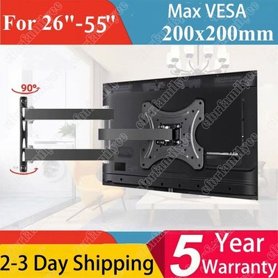 Full Motion TV Wall Mount Bracket 26 32 37 40 42 47 50 55 inch For Samsung SONY