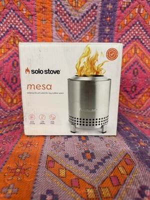 Solo Stove Mesa Stainless Steel Tabletop Fire Pit - NEW!
