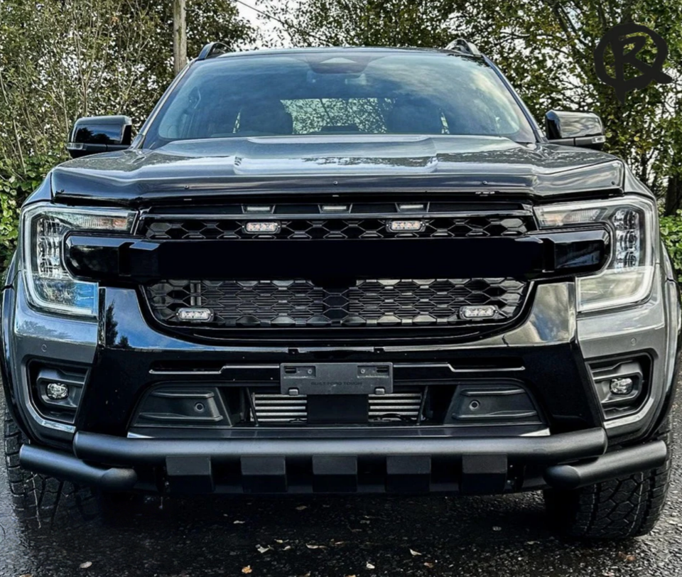 FIts for Ford Ranger T9 2024-2026 Front bumper Guard Protector Bull Bar ...