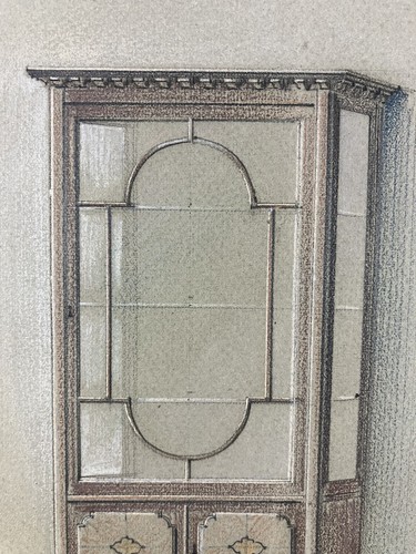 Projet de Vitrine Architecture Maison FOURNIER à Paris Meuble Napoléon III - Photo 9/10