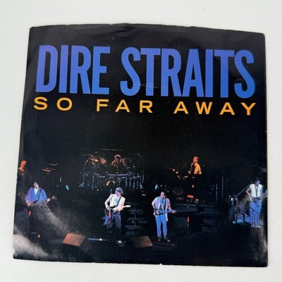 Dire Straits - So Far Away 7'' Vinyl Single 1985 Warner Bros Rock 45 RPM