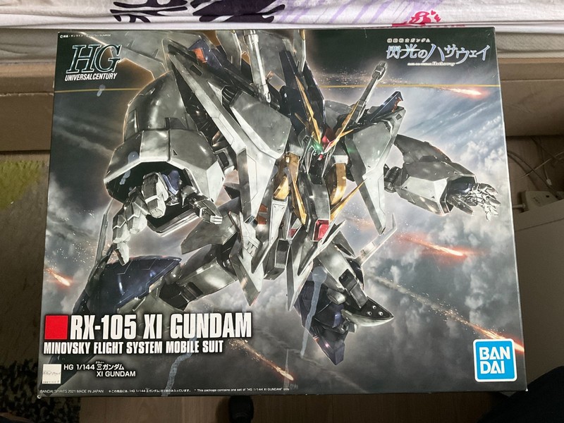 (Box damaged)Bandai 1/144 HGUC 238 RX-105 XI Gundam
