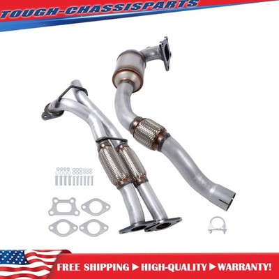 Front Catalytic Converter & Flex Pipes For Cadillac SRX 3.6L V6 2012-2015 2016