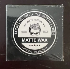 MSPNY Matte Wax Hair Styling Wax - New Sealed - Free Shipping