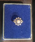 Vintage Avon Flowerburst Clip Earrings and Ring — photo 3