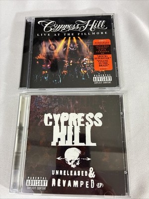 Cypress Hill CD Discs Lot Of 2 Live At The Fillmore & Unreleased Revamped EUC