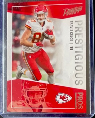 Panini 2022 Prestige Travis Kelce Kansas City Chiefs Prestigious Pros PP-6