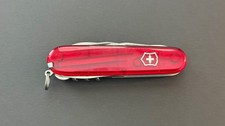Victorinox Climber Translucent Red - Never Used