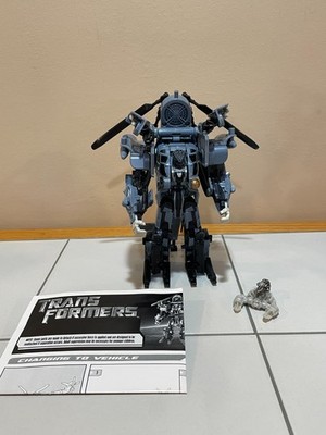 Transformers Movie Voyager Class Blackout Figure w/ Skorponok Hasbro 2007 READ