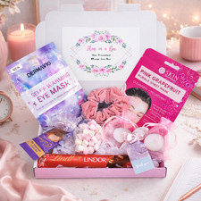 PERSONALISED SPA SELF CARE PAMPER HAMPER GIFT BOX CARE PACKAGE FOR HER