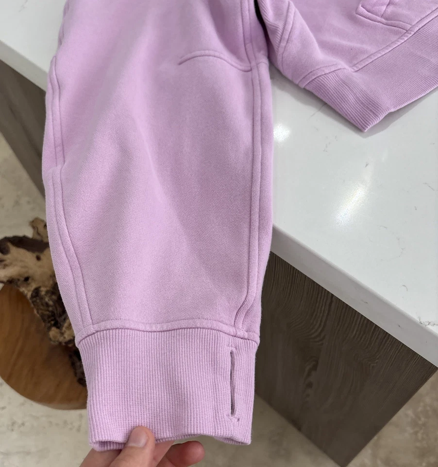 Lululemon Scuba Oversized Half-Zip Hoodie Size XL/XXL Pink LW3DM4S - Image 4 of 4