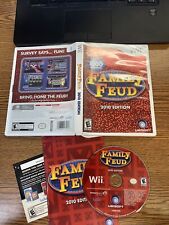 Family Feud 2010 Edition (Nintendo Wii) Complete w/ Manual - Free Shipping CIB