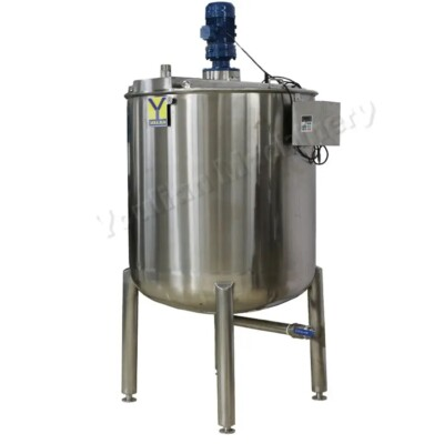 #ad 100 Gallon Heating Mixing Machine Heated Stirring Tank for Paste Filler $3499.00