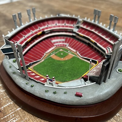 Danbury Mint Cincinnati Reds Great American Ball Park Replica