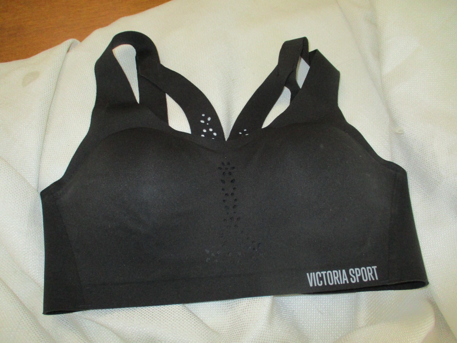 victoria's secret  bra sports  black bra 32c 32 c sport