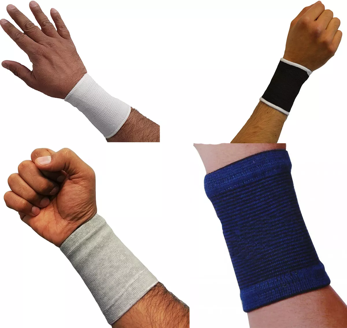 Wrist support brace arm arthritis injury gym sleeve elasticated bandage pad  wrap