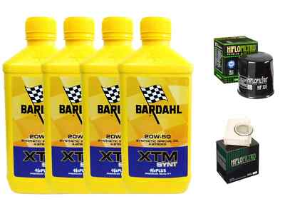 Set / Service Yamaha XV 1600 Road Star Bardahl XTM Synt 20W50 Ölfilter Luft
