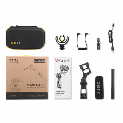 Deity V-Mic D3 Pro Location Kit Super-Cardioid Directional Shotgun Microphone