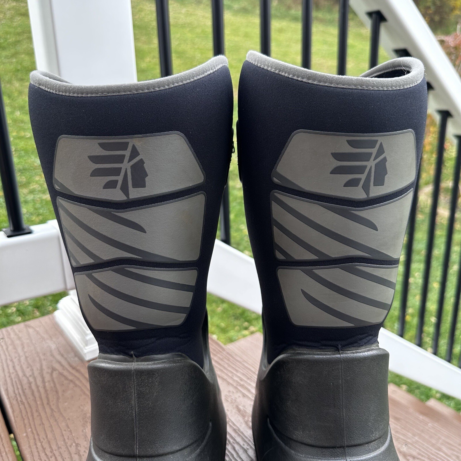 Lacrosse Aero Insulator Polyurethane Outdoor 14” Boots Black Gray Men’s