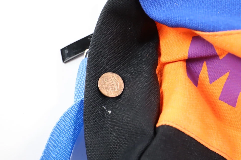 Bolso de Lona Lucky 7 USA Myrtle Beach Naranja Azul Negro Foto 2 de 4